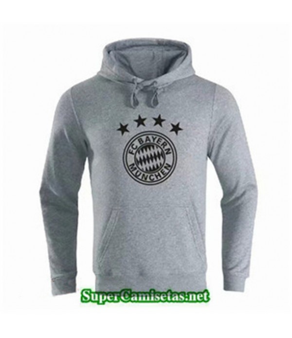Tailandia Camiseta Bayern Munich Sudadera Con Capucha Gris 2019/20