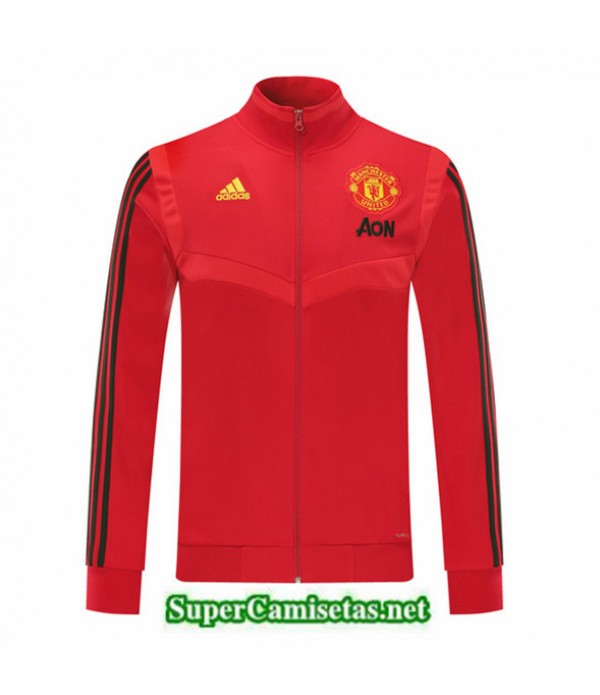 Tailandia Camiseta Manchester United Chaqueta Rojo...