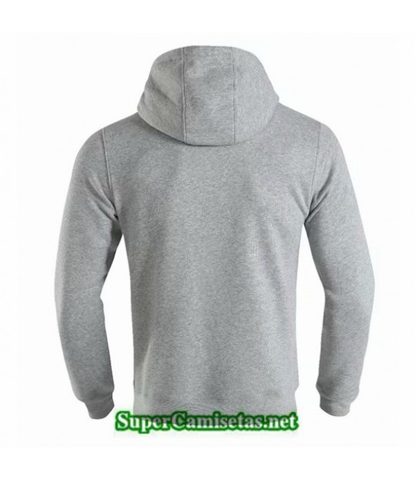 Tailandia Camiseta Manchester United Sudadera Con Capucha Gris 2019/20