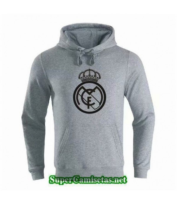 Tailandia Camiseta Real Madrid Sudadera Con Capucha Gris 2019/20
