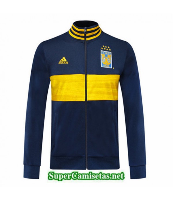 Tailandia Camiseta Tigres Uanl Chaqueta Azul Oscuro/amarillo 2019/20