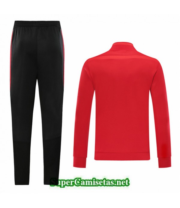 Tailandia Chaqueta Chandal Manchester United 03s33 Rojo/negro 2019/20