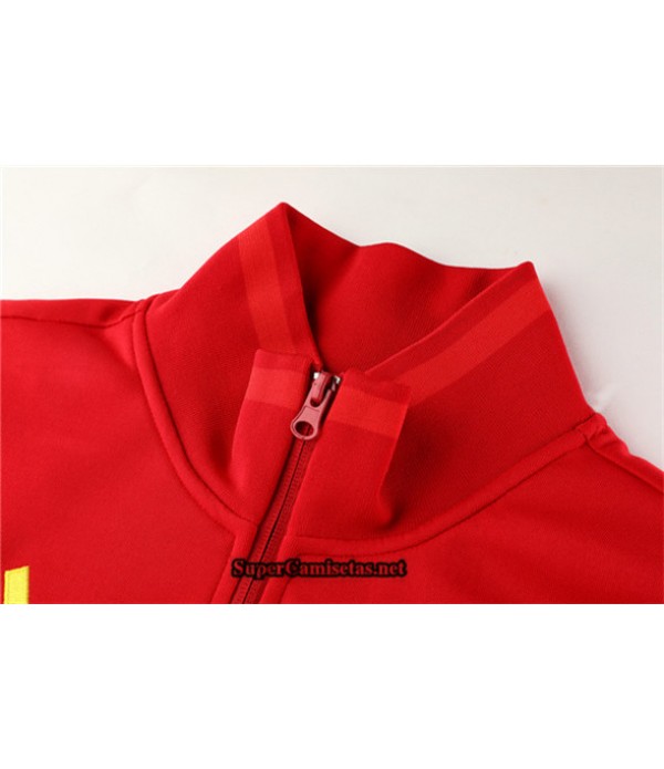 Tailandia Chaqueta Chandal Manchester United 03s33 Rojo/negro 2019/20