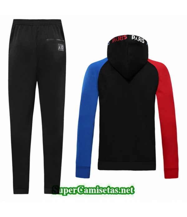 Tailandia Chaqueta Chandal Psg 03s44 Sombrero Azul/rojo/negro 2019/20