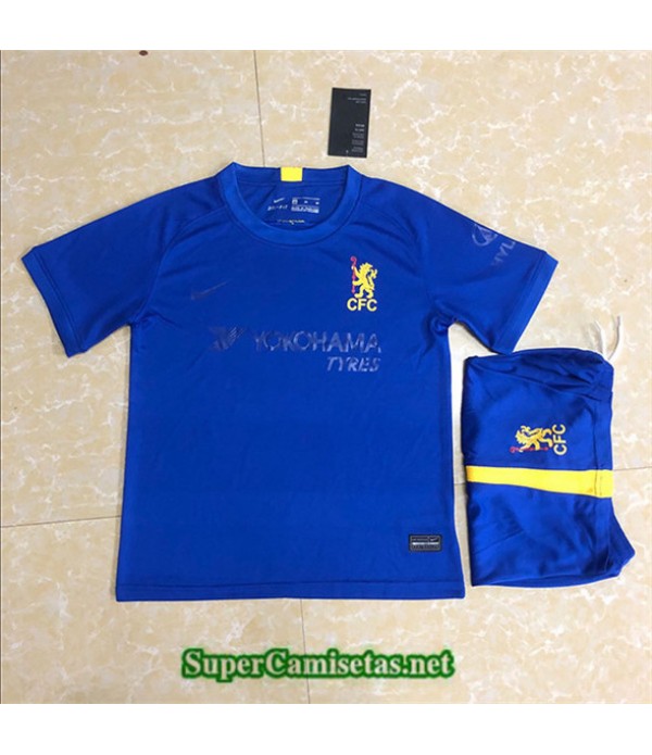 Tailandia Equipacion Camiseta Chelsea Niños Cuart...