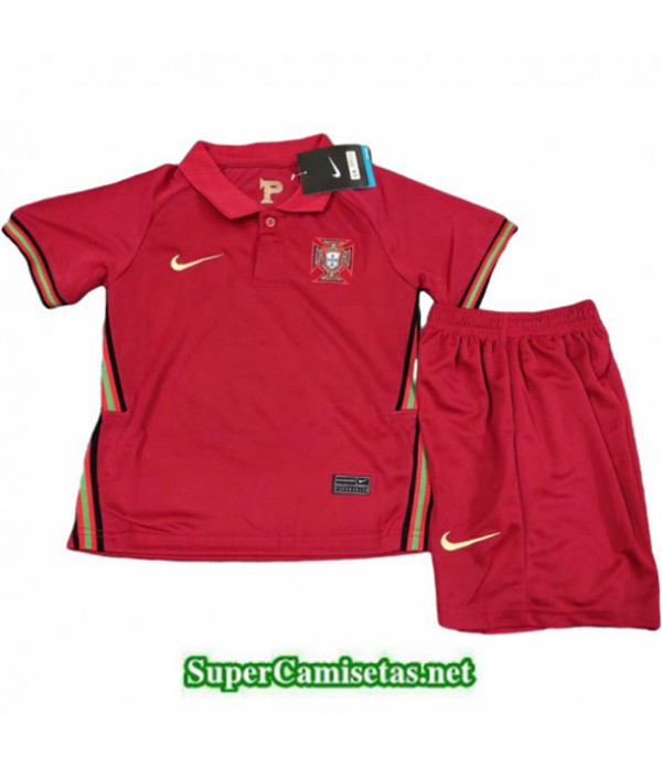 Tailandia Primera Equipacion Camiseta Portugal Niños Euro 2020/21