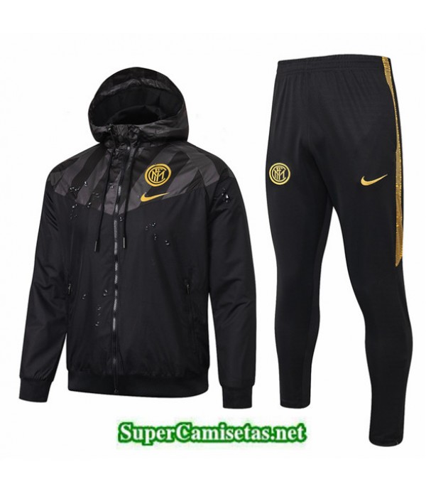 Tailandia Rompevientos Inter Milan 03s29 Negro/amarillo 2019/20