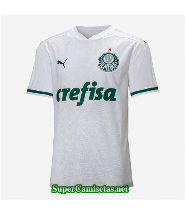 Tailandia Segunda Equipacion Camiseta Palmeiras Blanco 2020/21