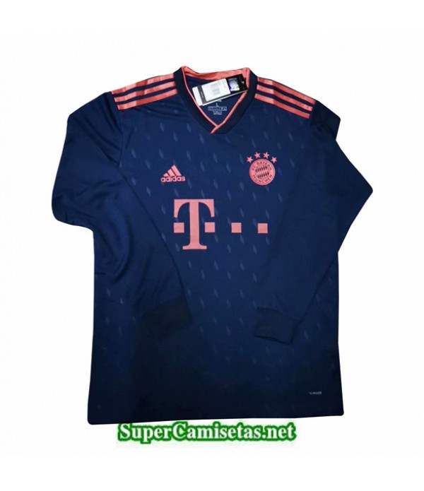 Tailandia Tercera Equipacion Camiseta Bayern Munich Manga Larga 2019/20