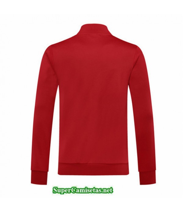 Tailandia Camiseta Manchester United Chaqueta Rojo/blanco/negro 2020/21