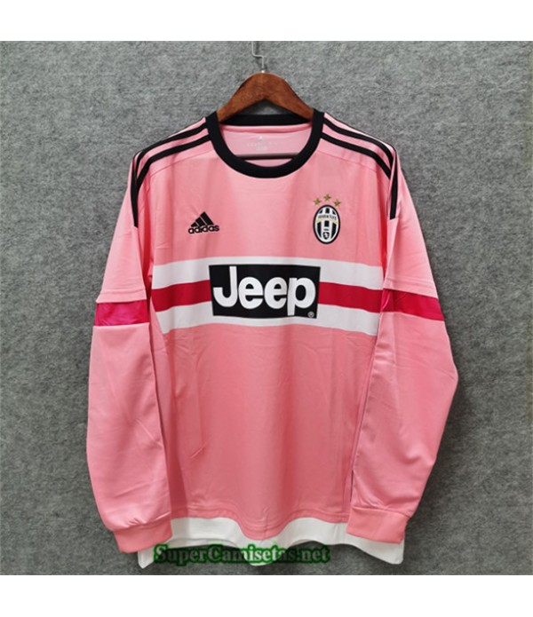 Playera juventus manga discount larga