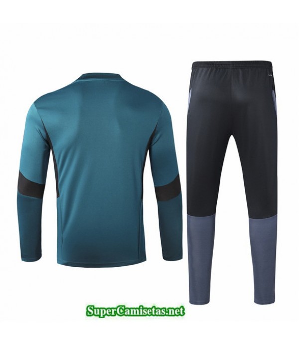 Tailandia Chandal Juventus Verde Oscuro 2020/21 Col Rond