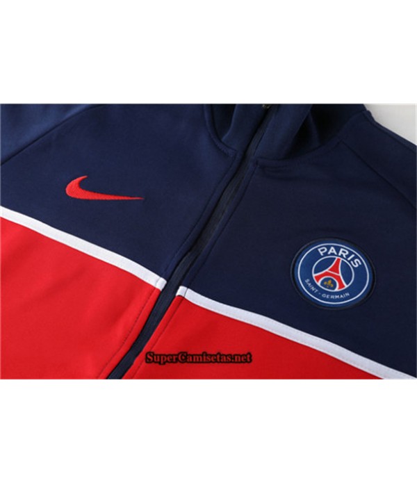 Tailandia Chaqueta Chandal Psg Azul Marino/rojo 2020/21
