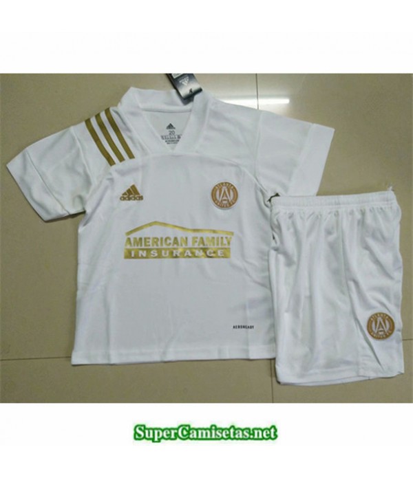 Tailandia Equipacion Camiseta Atlanta United Fc Niños Blanco 2020/21
