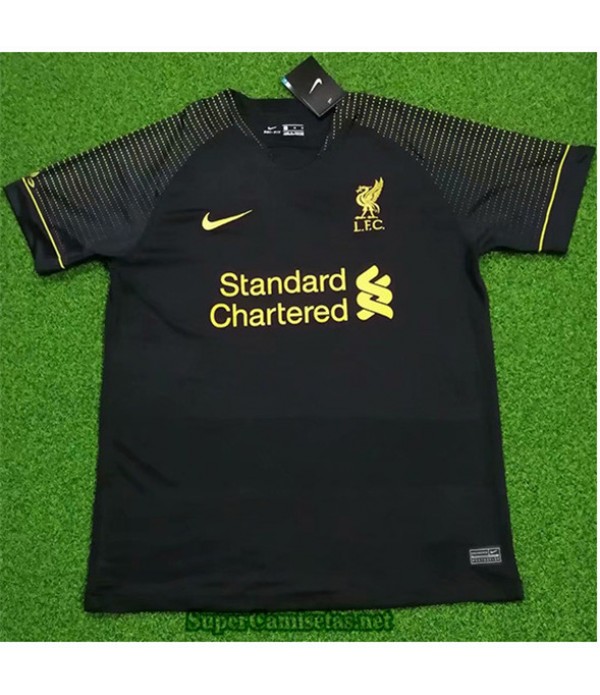 Tailandia Equipacion Camiseta Liverpool Negro 2020...