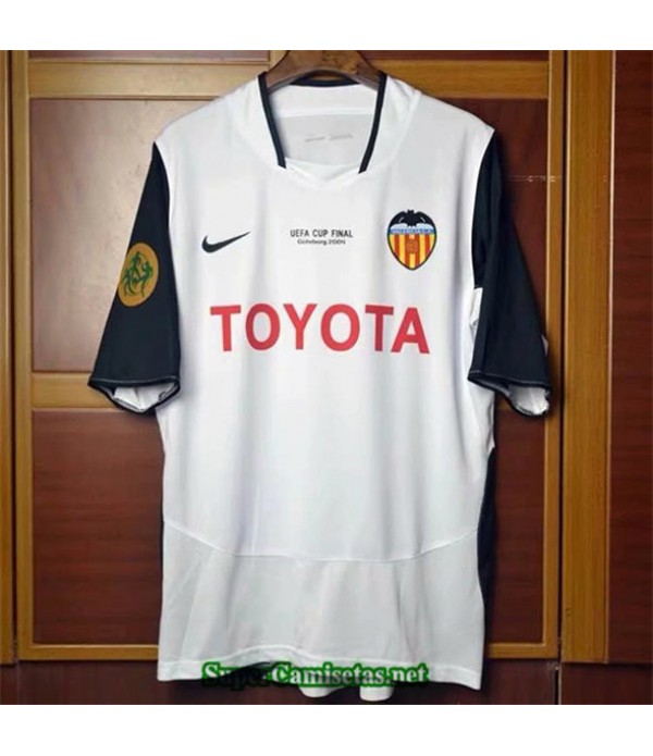 Tailandia Primera Camisetas Clasicas Valence Hombre 2003 04