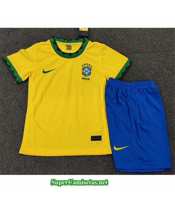 Tailandia Primera Equipacion Camiseta Brasil Niños 2020/21