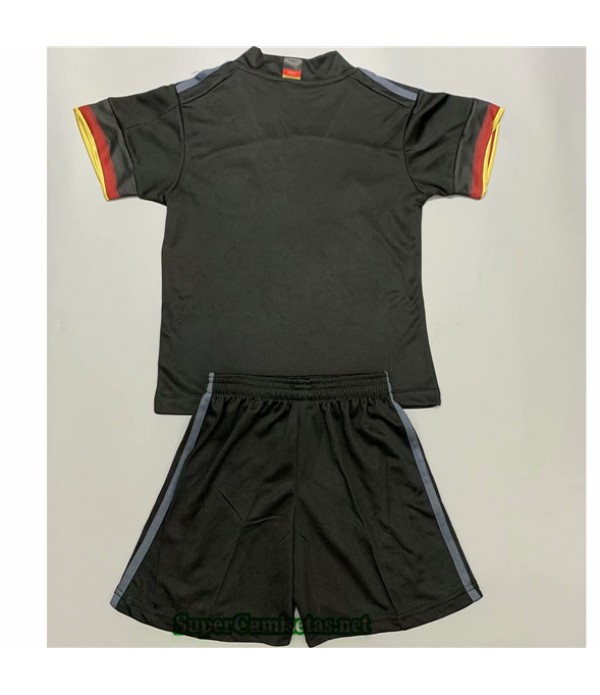 Tailandia Segunda Equipacion Camiseta Alemania Niños Negro 2020/21