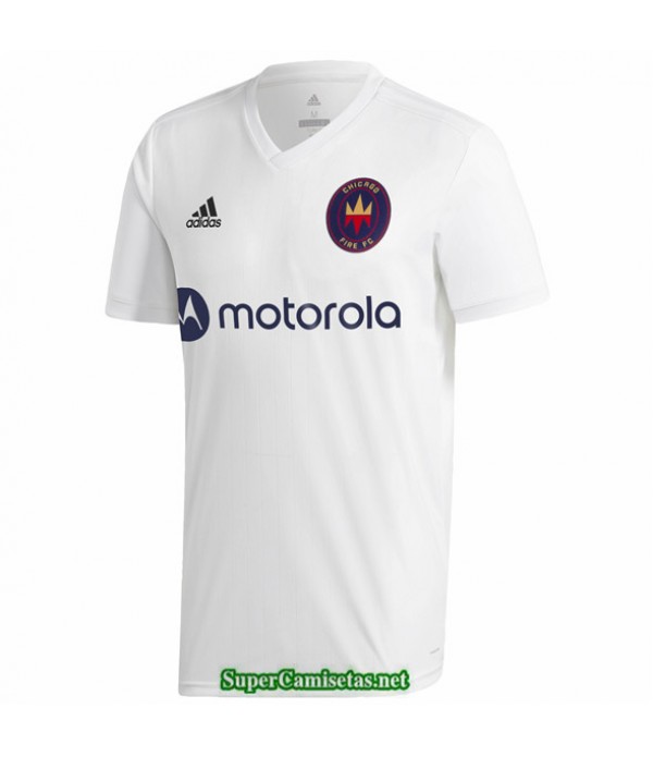 Tailandia Segunda Equipacion Camiseta Chicago Fire Blanco 2020/21