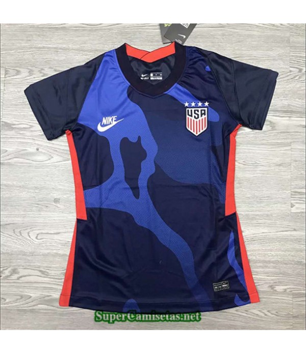 Tailandia Segunda Equipacion Camiseta Usa Mujer 2020/21