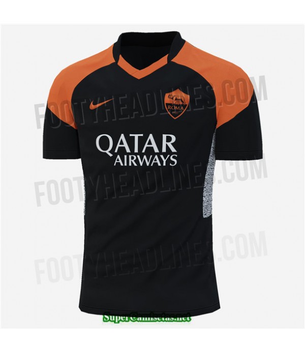 Tailandia Tercera Equipacion Camiseta As Roma 2020/21