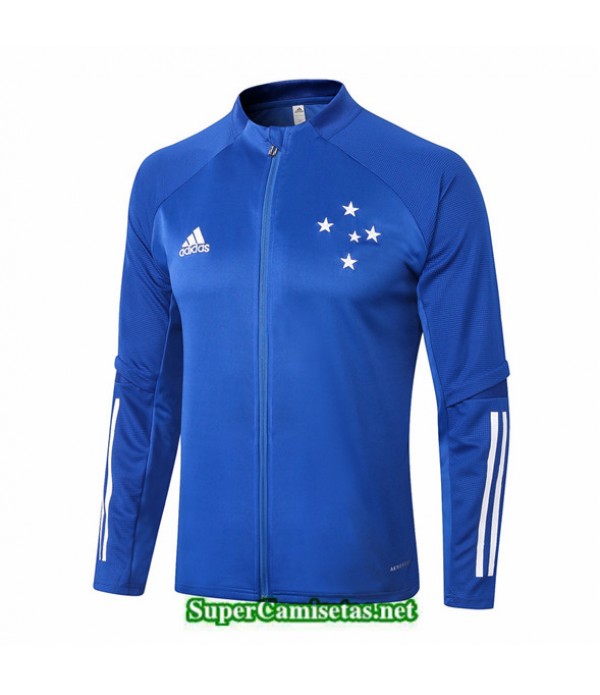 Tailandia Camiseta Cruzeiro Chaqueta Azul 2020/21