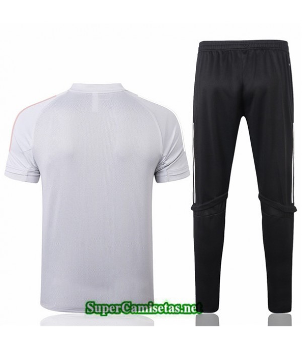 Tailandia Camiseta Kit De Entrenamiento Alemania Gris Claro 2020/21