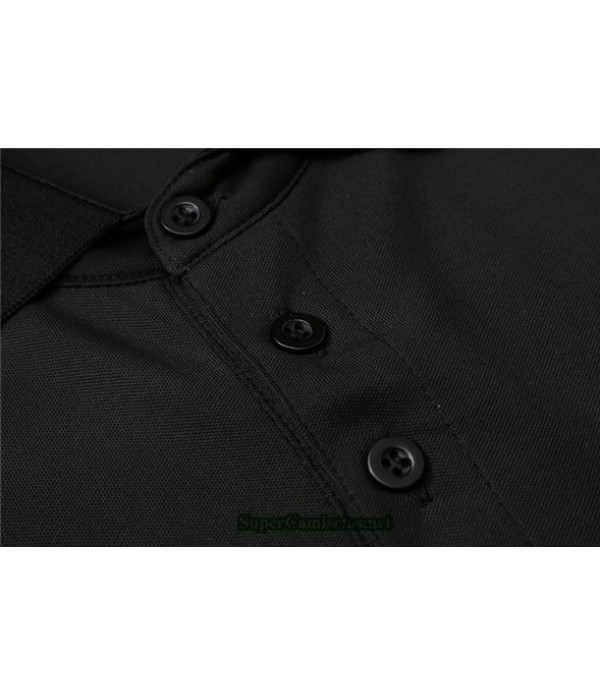 Tailandia Camiseta Kit De Entrenamiento Argentina Polo Negro 2020/21