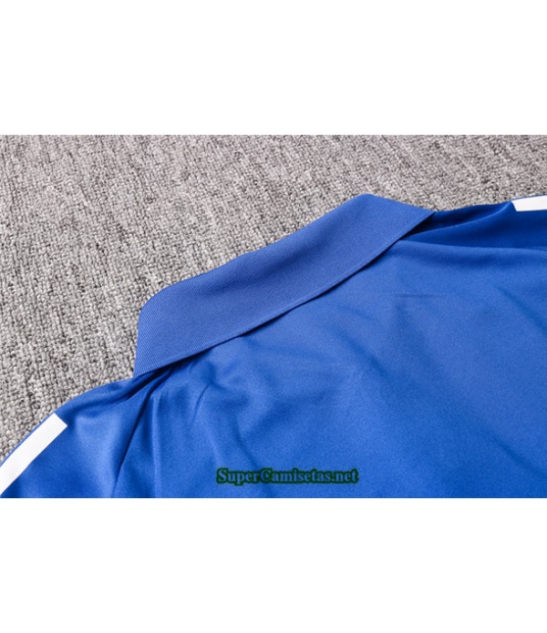 Tailandia Camiseta Kit De Entrenamiento Cruzeiro Polo Azul 2020/21