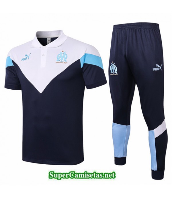 Tailandia Camiseta Kit De Entrenamiento Marsella P...