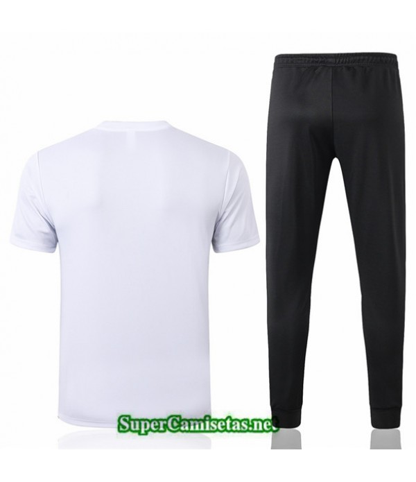 Tailandia Camiseta Kit De Entrenamiento Psg Blanco (azul Pris Logo) 2020/21