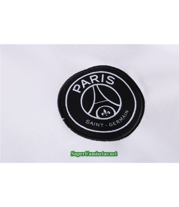 Tailandia Camiseta Kit De Entrenamiento Psg Blanco (azul Pris Logo) 2020/21