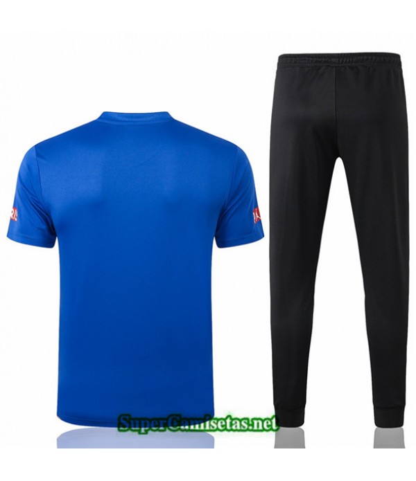 Tailandia Camiseta Kit De Entrenamiento Psg Jordan Azul Logo 2020/21