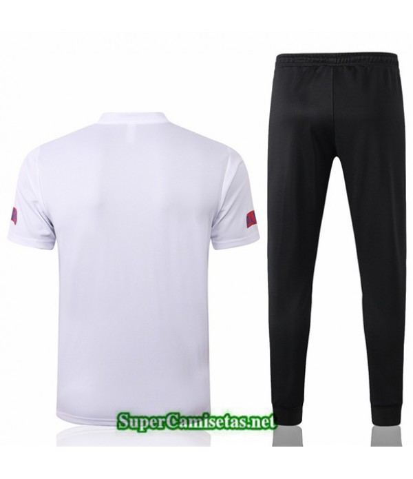 Tailandia Camiseta Kit De Entrenamiento Psg Jordan Blanco Logo 2020/21