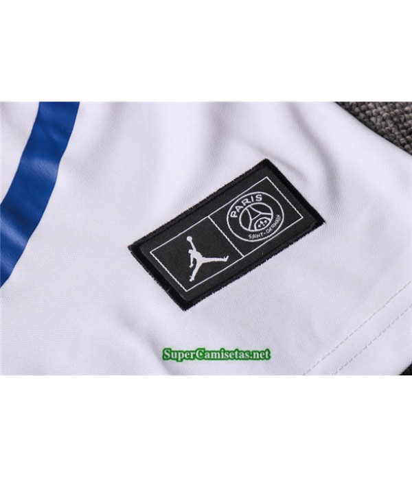 Tailandia Camiseta Kit De Entrenamiento Psg Jordan Blanco Logo 2020/21