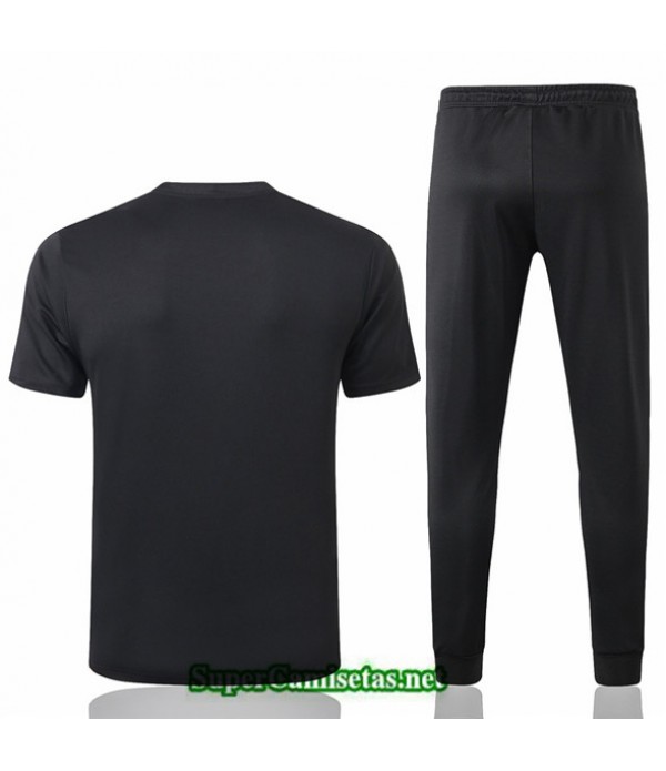 Tailandia Camiseta Kit De Entrenamiento Psg Negro (blanco Pris Logo) 2020/21