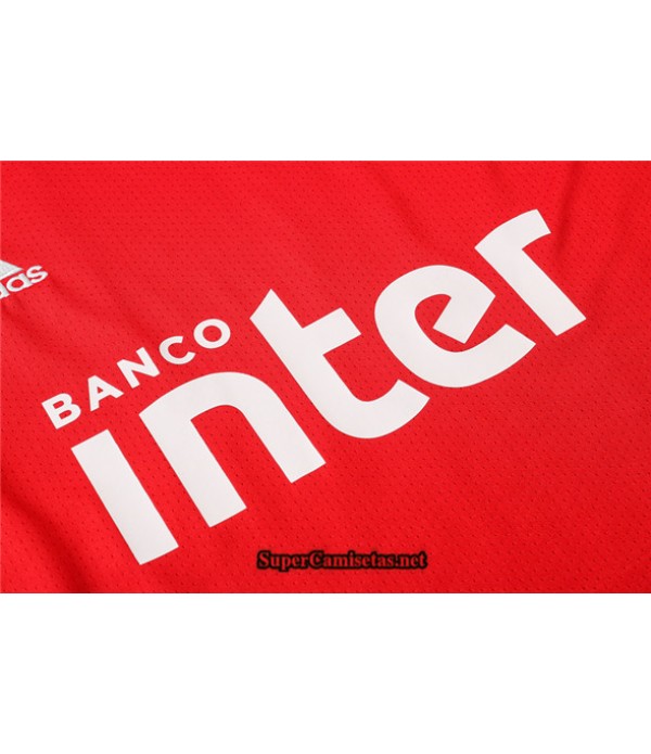 Tailandia Camiseta Kit De Entrenamiento São Paulo Rojo 2020/21
