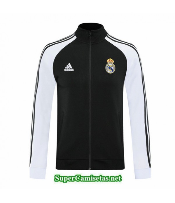 Tailandia Camiseta Real Madrid Chaqueta Negro/blanco 2020/21