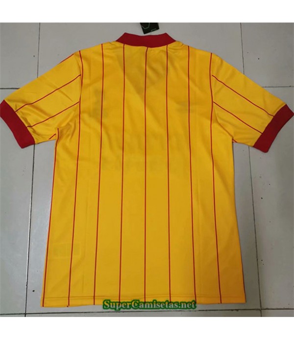 Tailandia Camisetas Clasicas Liverpool Amarillo Hombre Liga Campeones 1981 84