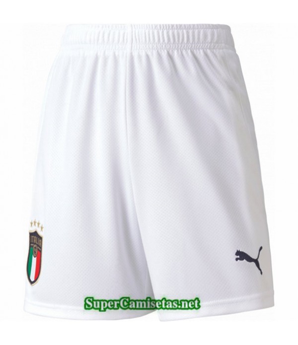 Tailandia Camisetas Italia Pantalones Blanco 2020/21