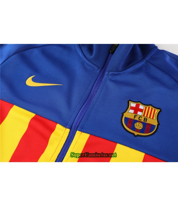 Tailandia Chaqueta Chandal Barcelona Azul/rosa 2020/21