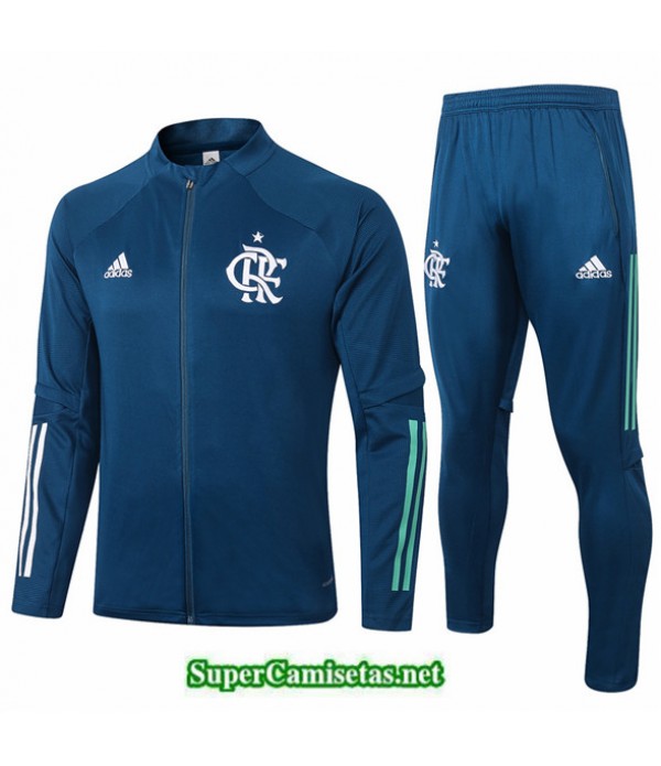 Tailandia Chaqueta Chandal Flamengo Azul Oscuro 2020/21