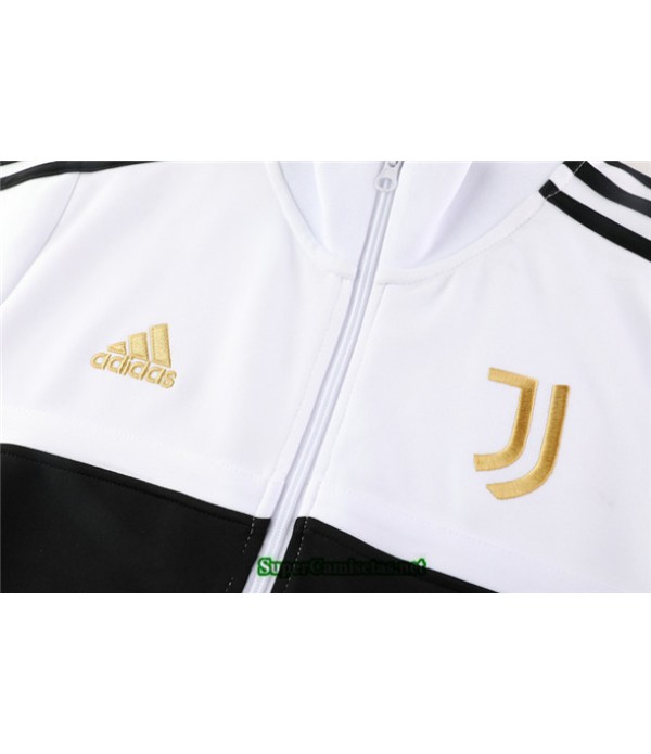 Tailandia Chaqueta Chandal Juventus Blanco/negro 2020/21