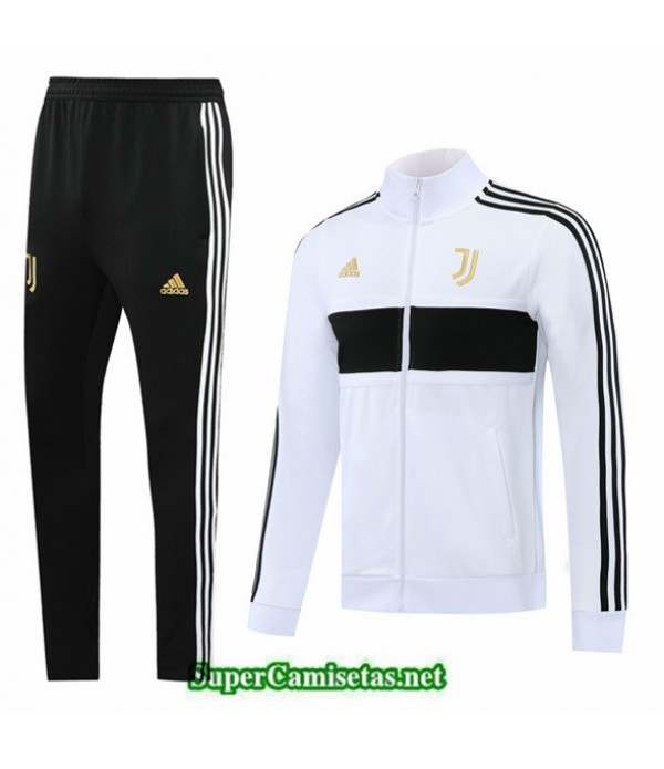 Tailandia Chaqueta Chandal Juventus Blanco/negro 2020/21