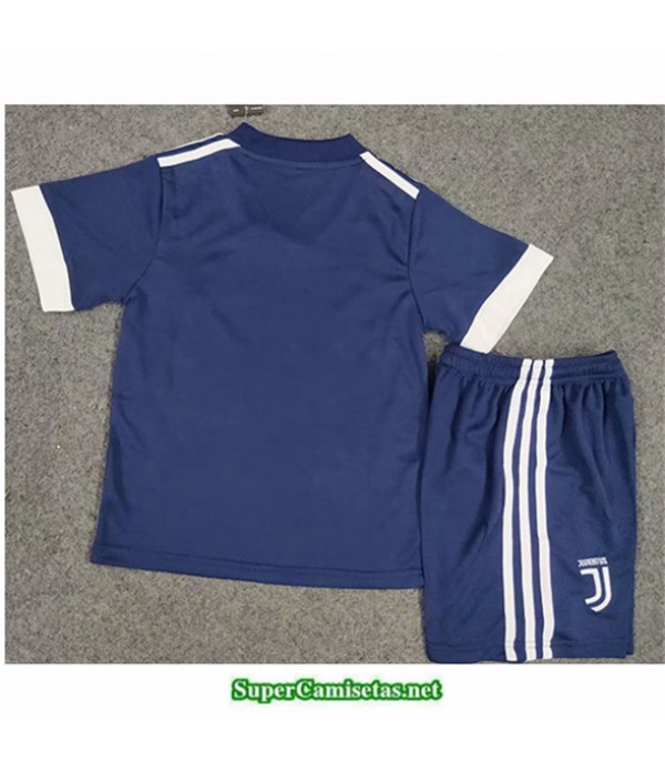 Tailandia Equipacion Camiseta Juventus Niños Azul 2020/21