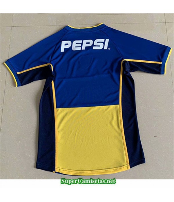 Tailandia Primera Camisetas Clasicas Boca Juniors Hombre 2002