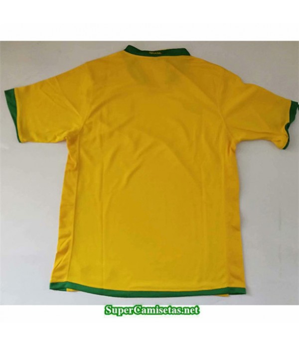 Tailandia Primera Camisetas Clasicas Brasil Hombre 2006