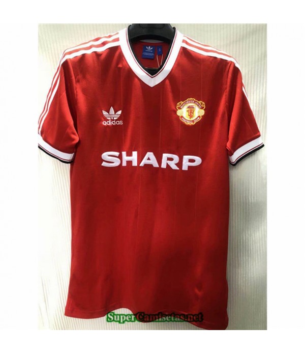 Tailandia Primera Camisetas Clasicas Manchester United Hombre 1984