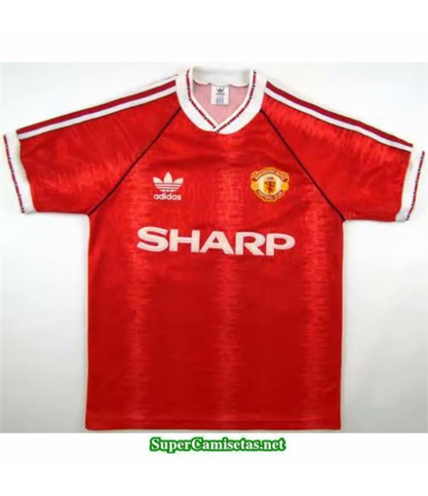 Tailandia Primera Camisetas Clasicas Manchester Un...