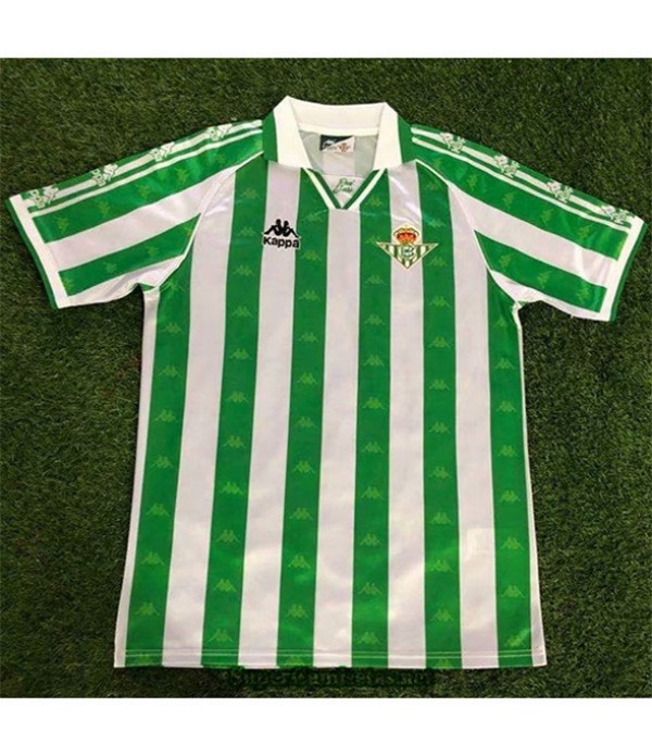Tailandia Primera Camisetas Clasicas Real Betis Hombre 1995 97